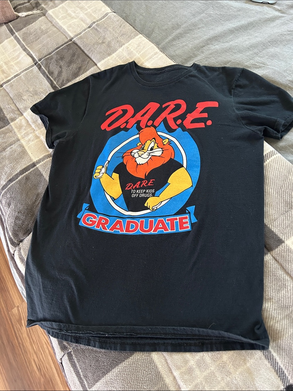 D.A.R.E. Graduate Graphic Tee - Black